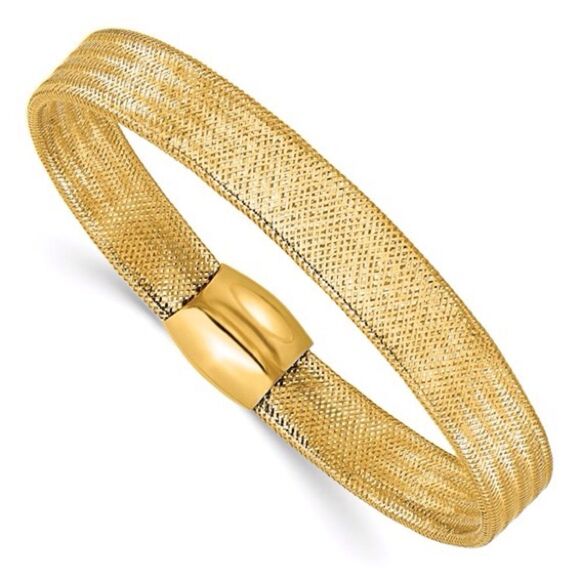 Leslie's 14 Mesh Slip-on Stretch Bracelet - Picture 1 of 3